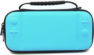 Livano Case Geschikt Voor Nintendo Switch - Hoes - Beschermhoes - Accessoires - Blauw