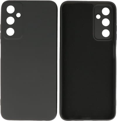 Fashion Backcover Telefoonhoesje - Color Hoesje - Geschikt voor de Samsung Galaxy A05s - Zwart