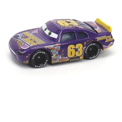 Origineel Pixar Cars Lightning McQueen Speelgoed Jackson Storm The King Mater 1:55 Gegoten metalen modelauto's, een leuk cadeau voor kinderen.