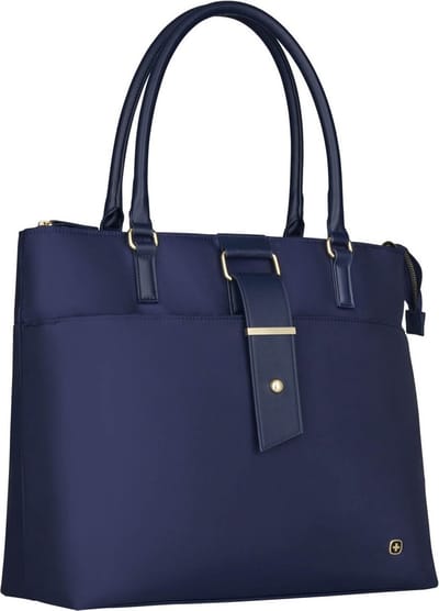 WENGER Schoudertas Laptoptas met laptopvak Ana 16" Women's Laptop Tote Cobalt Blauw