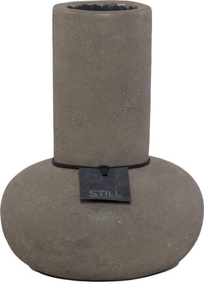 STILL - Low Vase - Dark - 25 x 20 cm