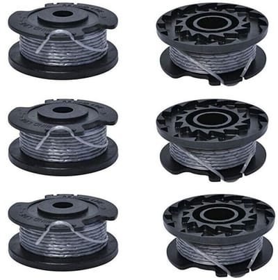 Vervangingsspoel geschikt voor Bosch EasyGrassCut grasmaaier F016800569 - 1,6 mm diageschikt geschikt voorer - 6,1 m - grasmaaieraccessoire