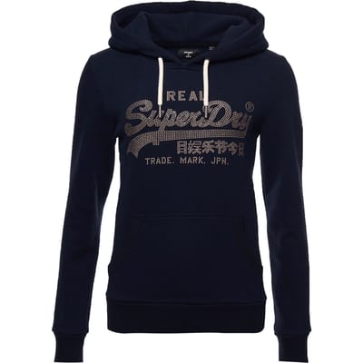 Dames sweatshirt met capuchon Superdry Vintage Bohème