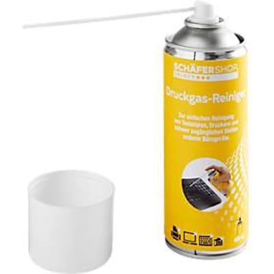 Persgasreiniger Schäfer Shop Select, voor kleine elektronische apparaten, brandbaar, 400 ml in spuitbus