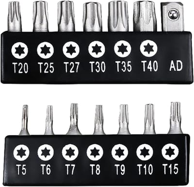 Hex Schroevendraaier Set - Precisie Bits - Klusjes Thuis - Magnetisch Grip Ontwerp - 14 Delig - Staal