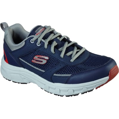 Skechers Oak Canyon heren wandelschoenen cat. A blauw - Maat 42 - Extra comfort - Memory Foam