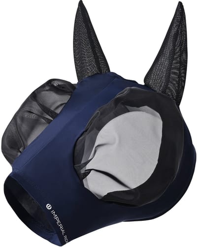 Imperial Riding - Vliegenmasker IRHTrail Ride Basic - Navy - Full
