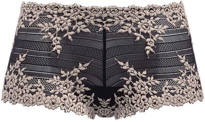 Wacoal EMBRACE LACE- Dames Short- BLACK- Maat S