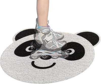 Vloermat voor Oefeningen - Roller Skate Mat - Kinderen Laten Skaten - Antislip Cartoon Design - 58 x 28 cm
