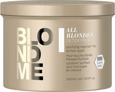 Haarmasker Schwarzkopf Blondme Detox Keratine