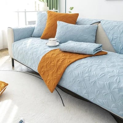 Woonkamer Bankhoes Meubelbescherming Kleur Huidvriendelijke Bankhoes Antislip Kussenhoes Katoen Fluweel Universeel 70x70cm