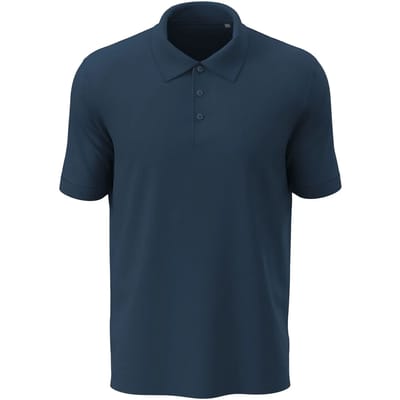 Stedman - Lux Polo - Navy Blue maat S