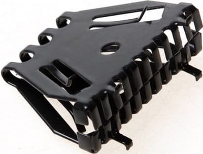 30x Bijenbekjes/stootvoegroosters antraciet grijs 5 cm/50 mm - RVS stootvoegbeschermers - Ongediertebestrijding voor de spouwmuur