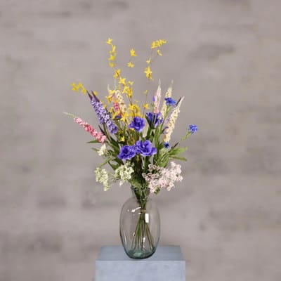 Kunstbloemen boeket - Fantasie - 80 cm - Zijden bloemen - Onderhoudsvrij