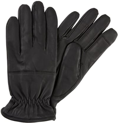 camel active Leren handschoenen - Maat menswear-L - Zwart