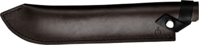 Forged lederen hoes slagersmes - Voor 25.5cm lemmet - Bruin