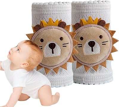 Baby Kniebeschermers - Kruip Pads - Beschermen Knieën - Ademend Materiaal - 20x30 cm - Veelkleurig