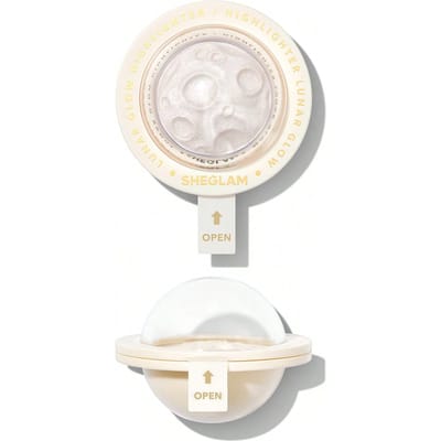 Lunar Glow Highlighter-Vanilla Frost Multi-Dimensional Shine Highlighter Poeder Hoogglans Finish Blauwgroene Reflecterende Glans Multifunctioneel Glow Gezicht Make-up Merk Schoonheid Make-up Cosmetica Voor Vrouwen Meisjes Perfect voor Herfst Winter Ideaal voor Y2K Fancy Fashion Geschikt als Verjaardagscadeau Halloween Party Ready Beste Kleur