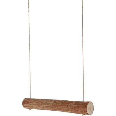 Kerbl Kippenschommel voor kippen 39 cm | Ø 5 cm | met 2 touwen 300 cm en haken