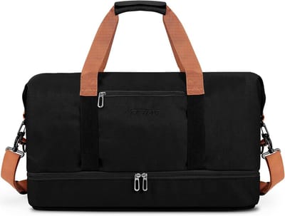 Sporttas met schoenenvak en natte zak - 32,2L, ideaal voor fitness en weekendtrips