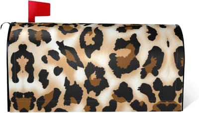 Brievenbus Cover - Posthoes Decoratie - Tuin Aankleden - Magnetische Bevestiging - 50 x 45 cm - Zwart