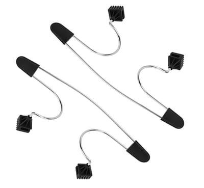 Kledinghangers Auto, Set van 2 Verstelbare Hoofdsteun Hangers, Antislip Auto Kledinghanger van Metaal Staal voor Reis en Kantoor (Zwart)