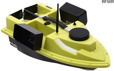 RFWR® Geavanceerde Aasboot met Afstandsbediening en GPS, Tot 500m Bereik, Met LED Scherm voor Effectief Vissen