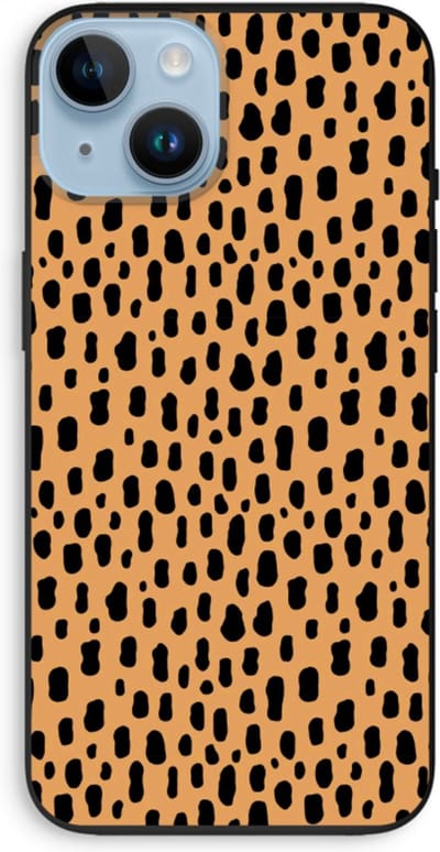 Case Company® - Hoesje geschikt voor iPhone 14 hoesje - Panter - Biologisch Afbreekbaar Telefoonhoesje - Bescherming alle Kanten en Schermrand