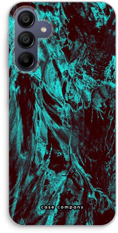 Case Company® - Hoesje geschikt voor Samsung Galaxy A15 hoesje - Ice Age - Soft Cover Telefoonhoesje - Bescherming aan alle Kanten en Schermrand