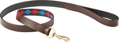 Weatherbeeta Hondenriem met Patroon - Beaufort-brown-pink-blue - 120cm