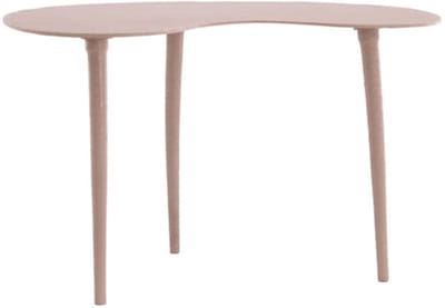 LINOS bijzettafel mat oudroze 67x49x41 cm metalen bijzettafel - Light & Living