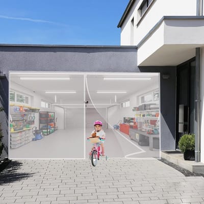Horren voor Deuren Magneet XXL 175x185cm - Automatisch Sluitend & Windbestendig