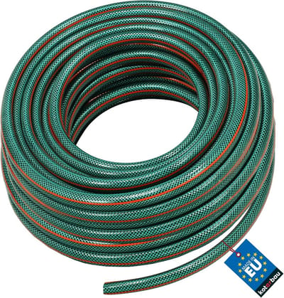Tuinslang 1/2 inch, 50 m, 4-laags, Versterkt, Groen voor Professioneel Gebruik