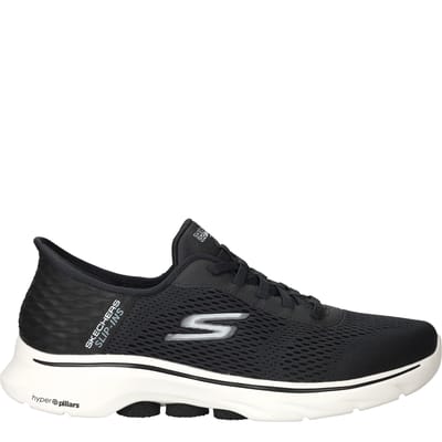Skechers Slip-ins Go Walk 7 - Free Hand 2 - Heren Instappers - Zwart
