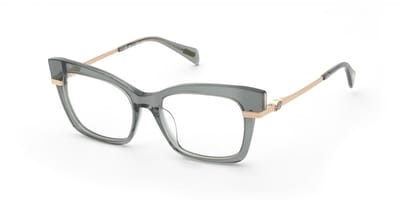 Blumarine VBM898 Grigio trasparente lucido 52/17/140 WOMAN Brilmonturen