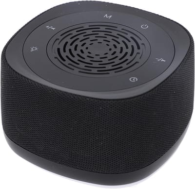 Geluidmachine - Rustgevende geluiden - Slaap ontspanning - 14 geluiden Bluetooth - 1000 mAh batterij - Zwart