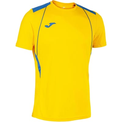 Joma Championship Vii T-shirt Met Korte Mouwen Geel 4-5 Years Jongen