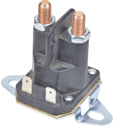 Start Solenoïde - Relais Starter - Motor Starten - 12 Volt 4 Terminal - 5/16-24 Studs - Zwart