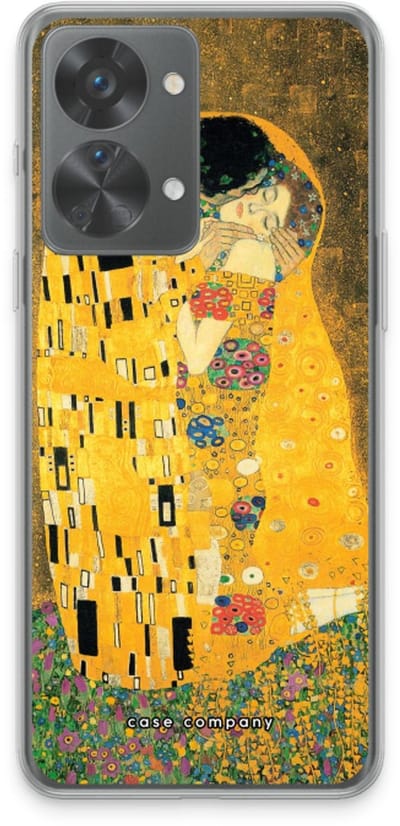 Case Company® - Hoesje geschikt voor OnePlus Nord 2T hoesje - Der Kuss - Soft Cover Telefoonhoesje - Bescherming aan alle Kanten en Schermrand