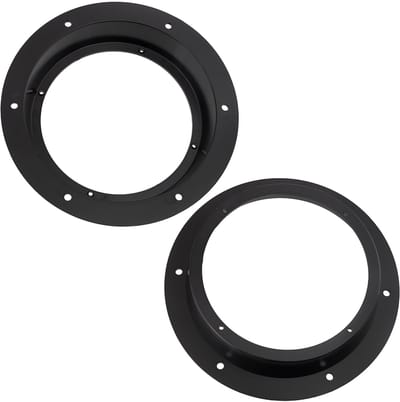 Dailygoods - Set van 2 autoluidspreker adapters - Ø165 mm - Ideaal voor VW en Audi modellen - Hoogwaardige bevestiging - Muziekgenot - Perfecte pasvor...