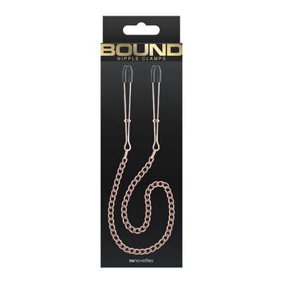 NS Novelties Bound tepelklemmen Dc3 roos - Goud
