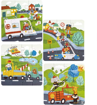 Reddingsvoertuig puzzel