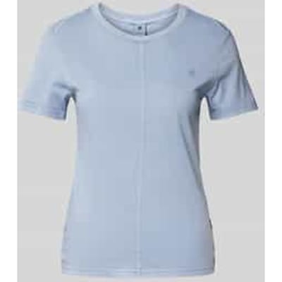 G-Star Overdyed Front Seam R T Purple Maat: S | Tops Outlet | Dames | Blauw