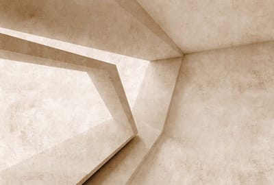 Fotobehang futura1 DD122140 Livingwalls Walls by Patel 3 Beige Creme Vlies 270 x 400 cm (4 delen) 3D Fotobehang