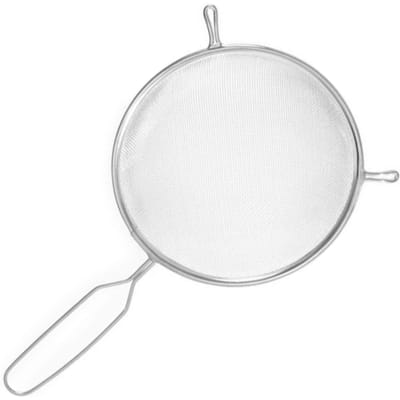 Dichte stalen zeef voor zeven en wrijven, diameter 180 mm Hendi 635209