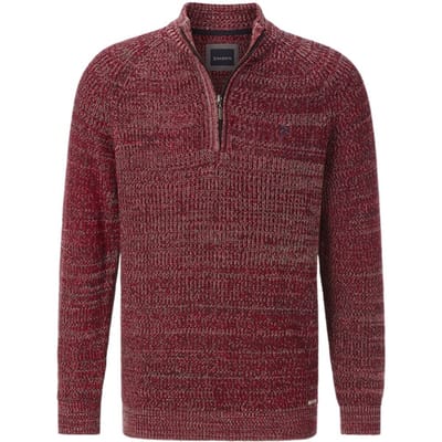 Babista herren Trui - 48/50 - rood - Plus Size