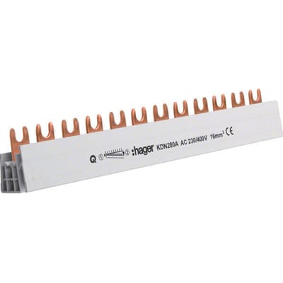 Hager Quickbusbar Kamrail - KDN280A