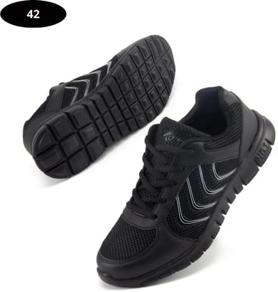 Bovista Tennisschoenen - Heren - Dames - Tenniskleding - Indoor - Outdoor - Zwart - Maat 42