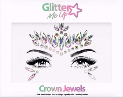 Face jewels Crown Jewels - Gezichtsteentjes - Gezicht diamanten - Glitter - Festivals - Feestjes - Evenementen - Festival accessoires - Multicolor