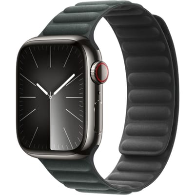 Magnetic Link-bandje FineWoven voor de Apple Watch | 38/40/41/42 mm - Maat M/L - Evergreen